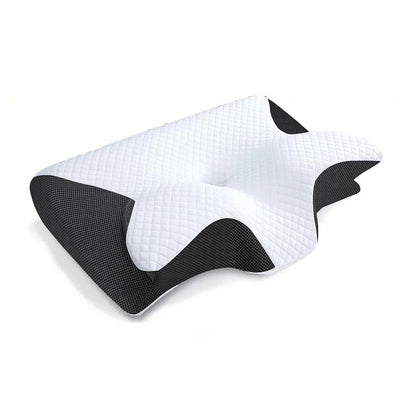 Memory Foam Cervical Pillow With 2 In 1 Ergonomic Contour For Neck Pain Relief And Orthopedic Suppo 8
