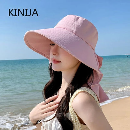 Summer Sun Hat For Women With UV Protection And Large Brim For Outdoor Activities 4