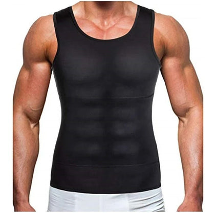 Mens Compression Sleeveless Jersey Tank Top For Gym Training And Running 1