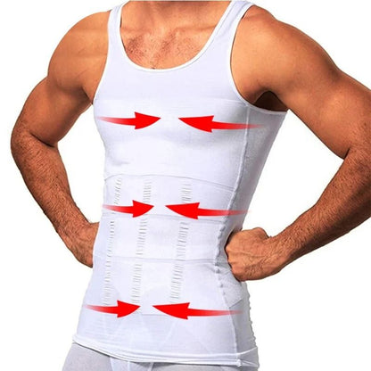Mens Compression Sleeveless Jersey Tank Top For Gym Training And Running 2