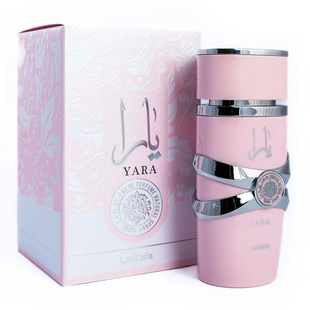 Lattafa Yara Pink Edition Eau De Parfum For Women 34 Oz 100 Ml 0