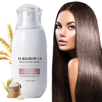 Rice Water Hair Spray for Thinning Hair Strengthening Nourishing 100 ml