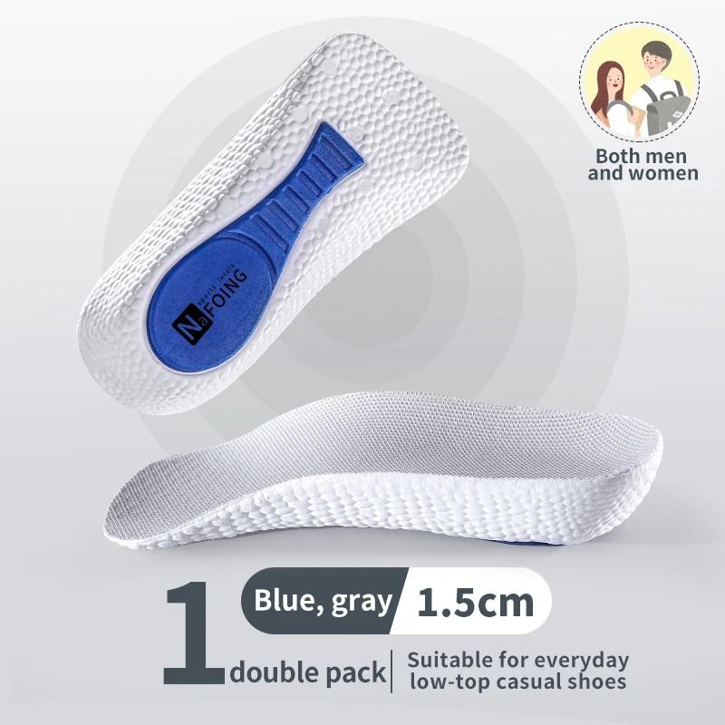 Memory Foam Height Increase Insoles For Men And Women Flat Feet Arch Support 9