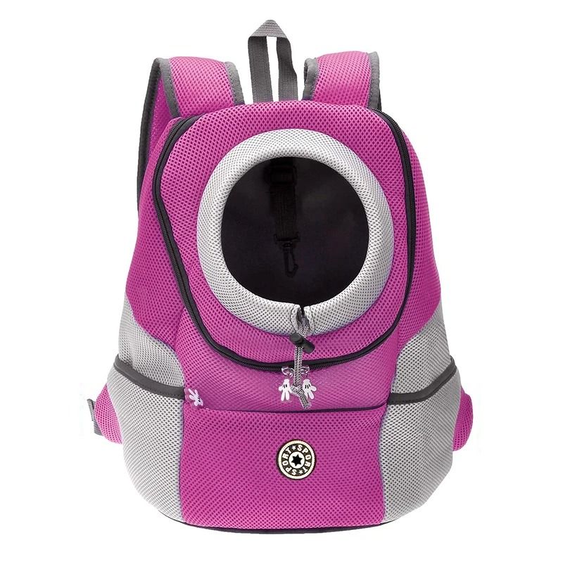 Double Shoulder Portable Outdoor Pet Carrier Bag For Dogs With Breathable Mesh 6