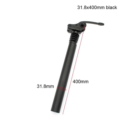Suspension Damping Aluminum Alloy Seatpost For Folding And E Bikes Multiple Sizes 11