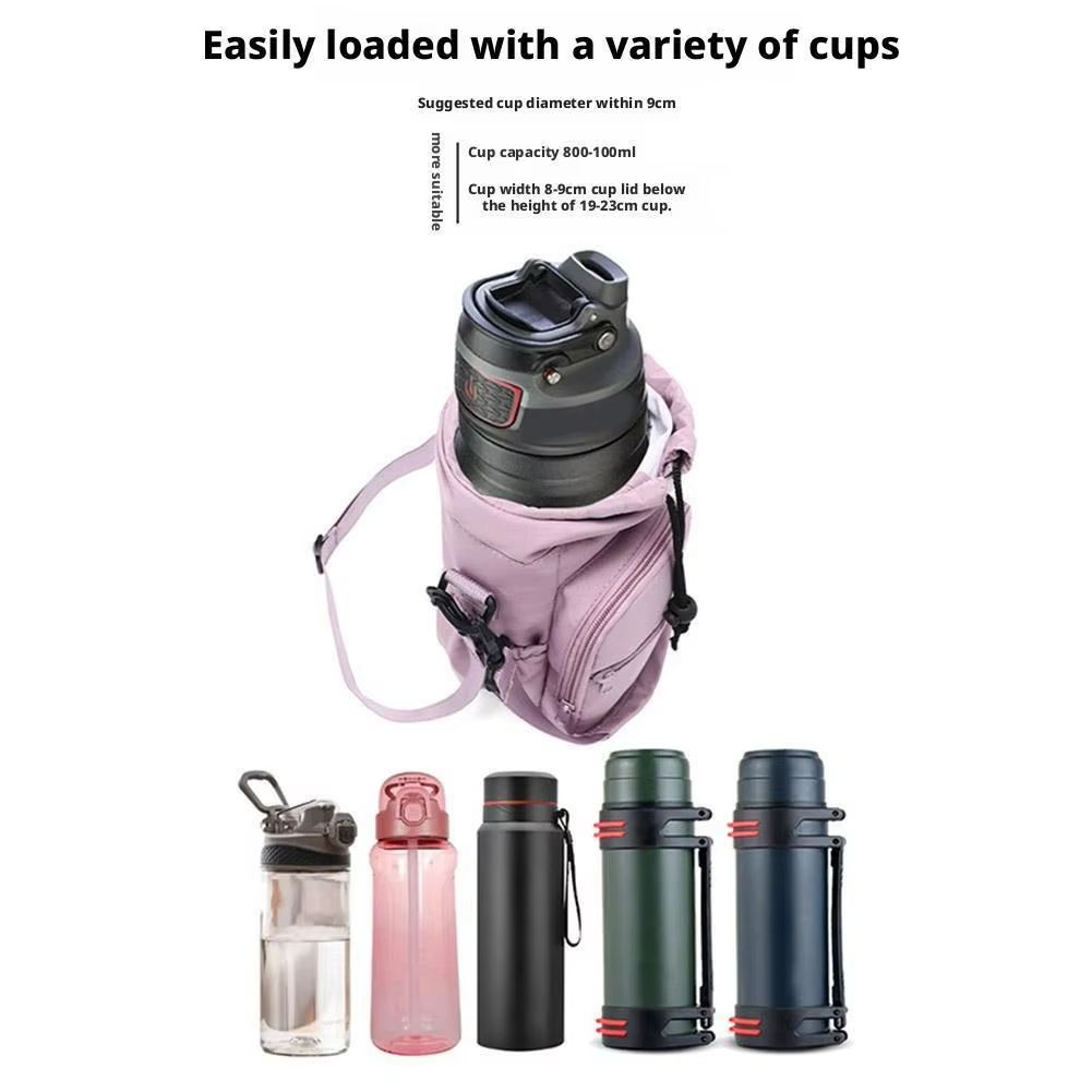 ThermoFlex Insulated Water Bottle Sling Bag With Adjustable Shoulder Strap 4