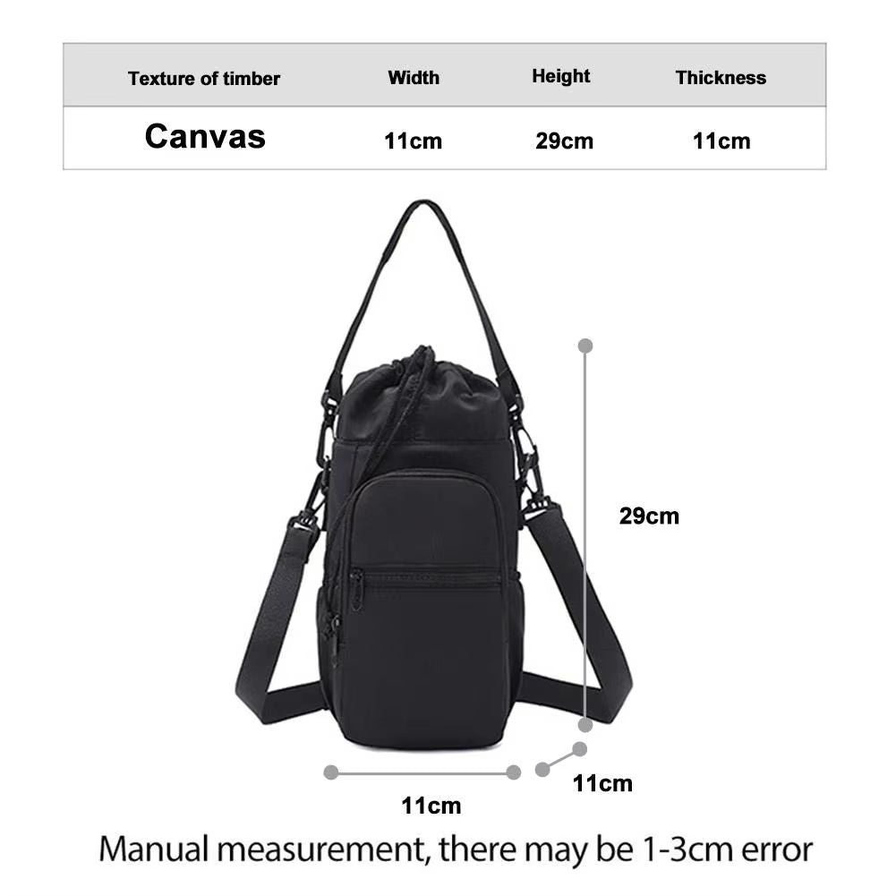 ThermoFlex Insulated Water Bottle Sling Bag With Adjustable Shoulder Strap 5