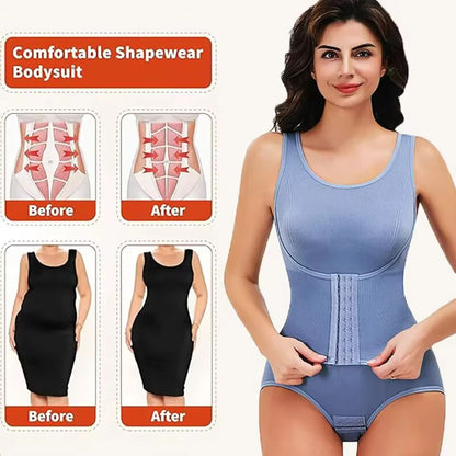 SlimCurve OpenBust Tummy Control Bodysuit  Waist Trainer 3