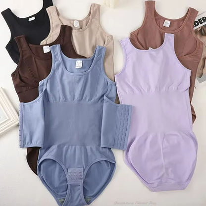 SlimCurve OpenBust Tummy Control Bodysuit  Waist Trainer 5