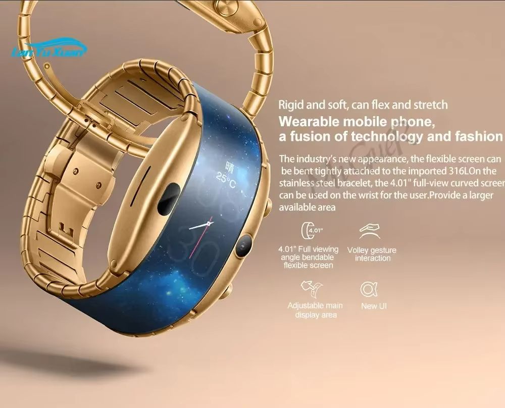 Nubia Alpha Wearable Phone  Flexible OLED Smartwatch With ESIM 5