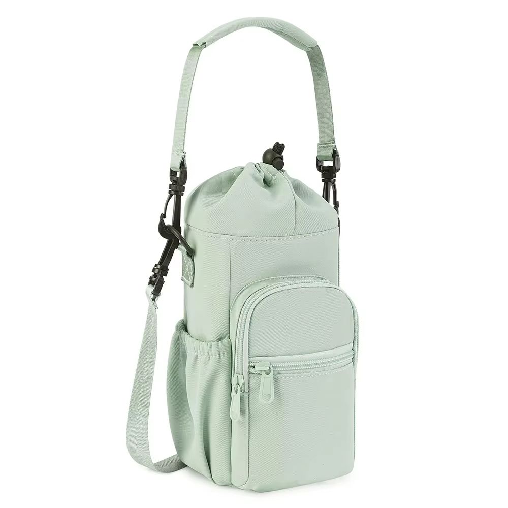 Everyday 40oz Insulated Water Bottle Carrier  Neoprene Crossbody Sling With Pocket 10