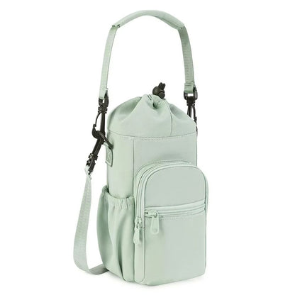 Everyday 40oz Insulated Water Bottle Carrier  Neoprene Crossbody Sling With Pocket 10