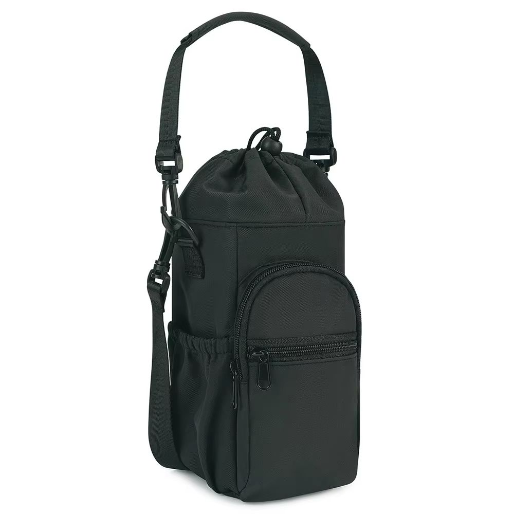 Everyday 40oz Insulated Water Bottle Carrier  Neoprene Crossbody Sling With Pocket 6