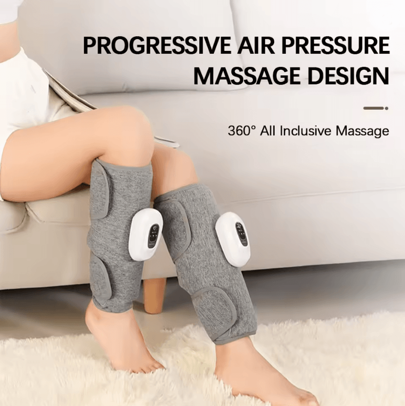 CalmAir 360-Degree Wireless Calf Massager with Compression Therapy