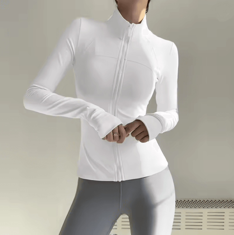 ZenFlex Lightweight ZipUp Fitness Jacket For Women 1