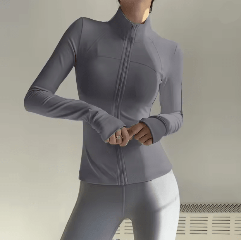 ZenFlex Lightweight ZipUp Fitness Jacket For Women 2