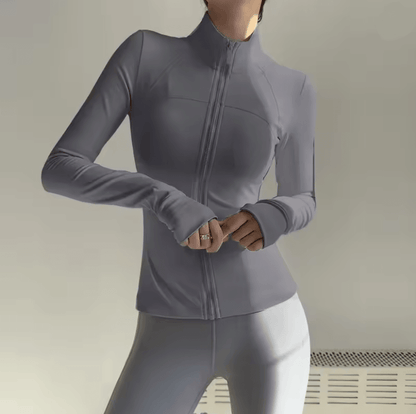 ZenFlex Lightweight ZipUp Fitness Jacket For Women 2