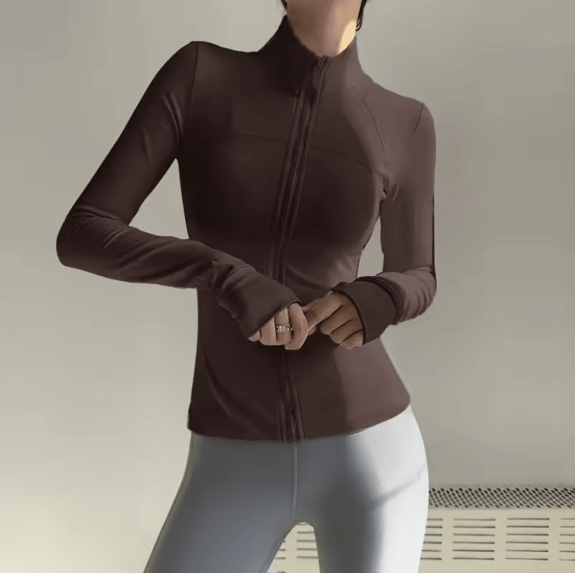 ZenFlex Lightweight ZipUp Fitness Jacket For Women 3