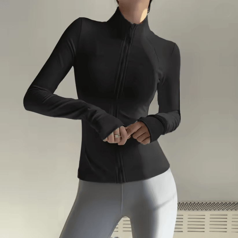 ZenFlex Lightweight ZipUp Fitness Jacket For Women 4