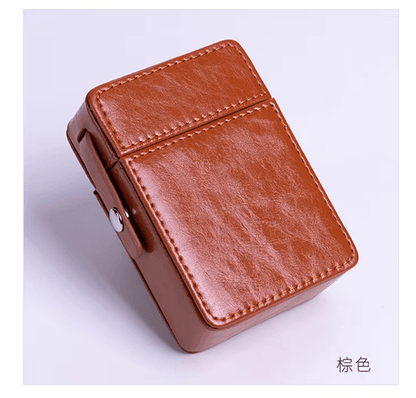 PocketGuard Leather Cigarette And Lighter Case 5