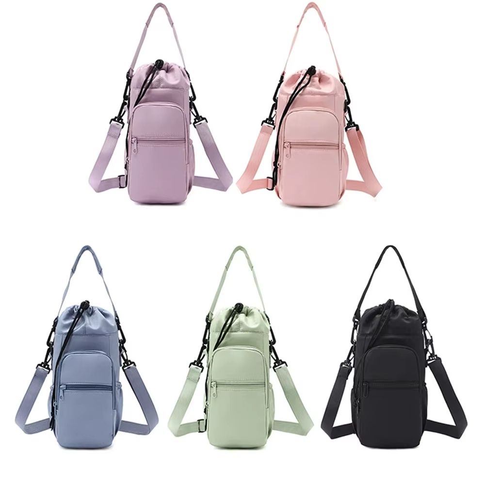 Insulated Crossbody Water Bottle Sling Bag With Phone Pocket 2