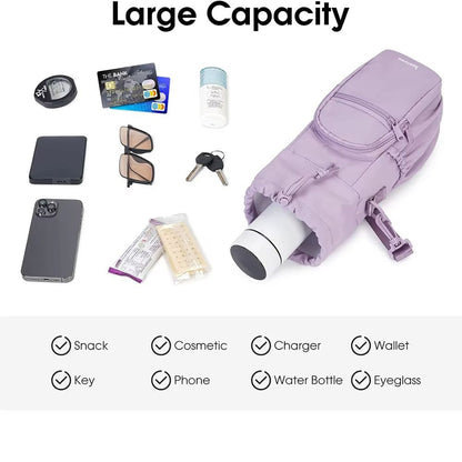 Insulated Crossbody Water Bottle Sling Bag With Phone Pocket 3