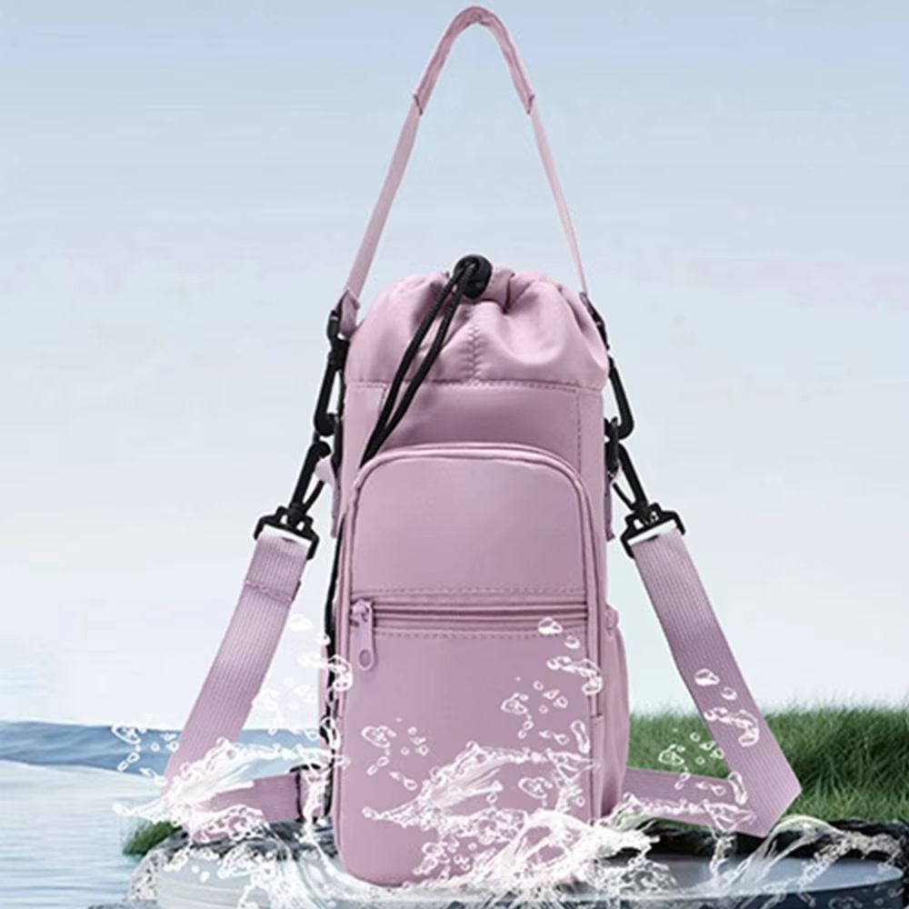 Insulated Crossbody Water Bottle Sling Bag With Phone Pocket 4