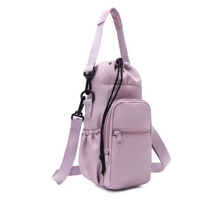 Insulated Crossbody Water Bottle Sling Bag With Phone Pocket 7
