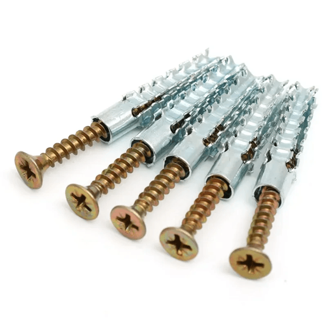 GripLock Metal Expansion Tube And Self Tapping Screw Anchor Set 1
