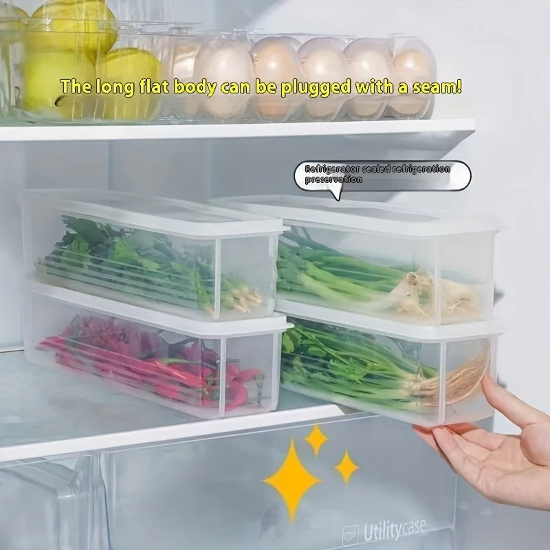 Transparent Sealed Storage Box, Small Food Preservation Boxes, Refrigerator Fresh Keeping Storage Box