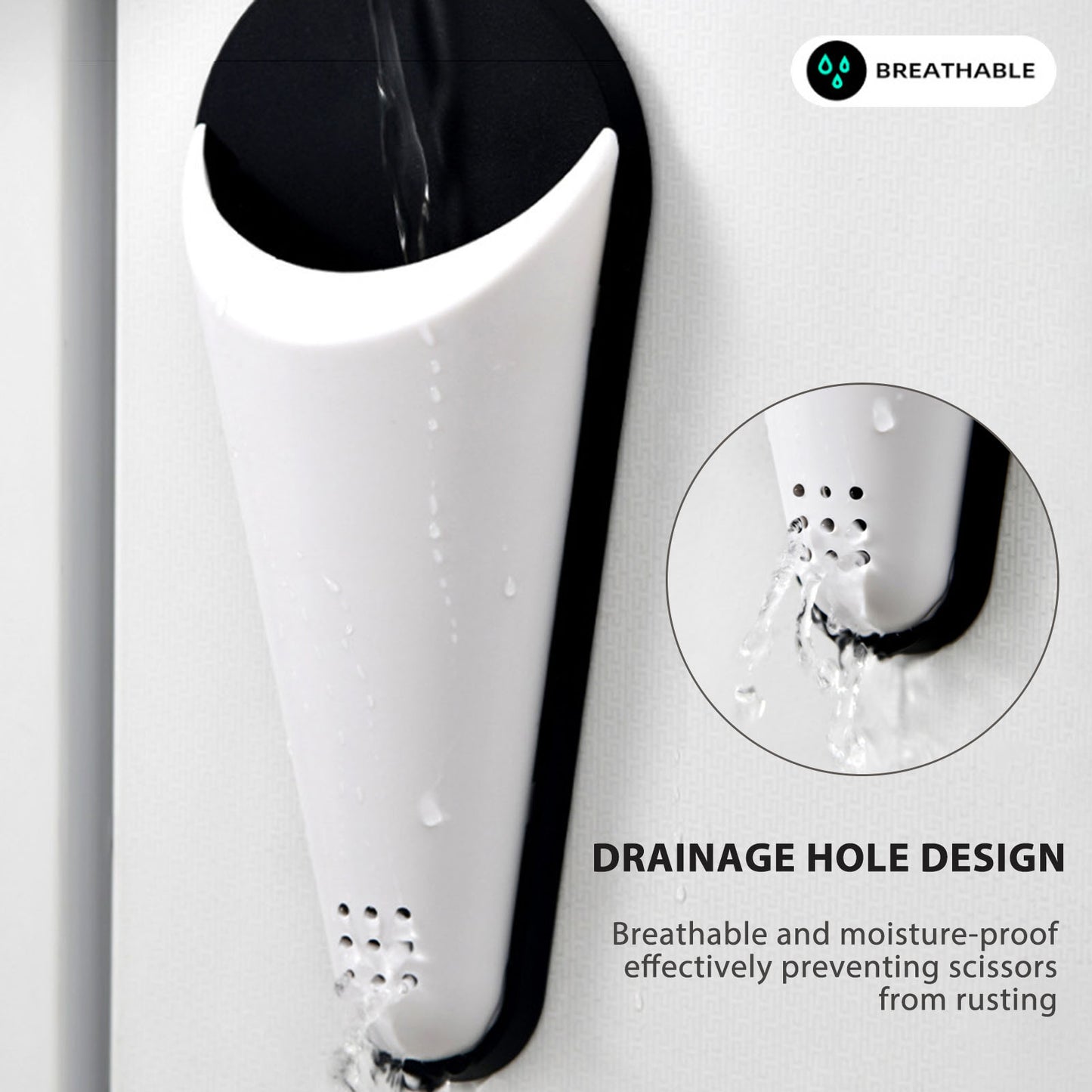 Magnetic Scissor Case Coin Holder, Portable Kitchen Tool for Restaurant, Fridge Organizer