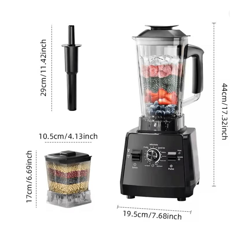 ProBlend 500W Commercial Blender For Smoothies Shakes And Food Prep 4