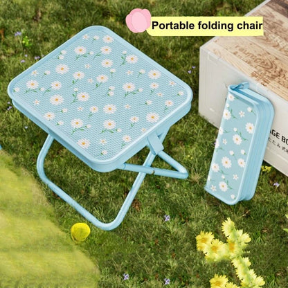 Portable Outdoor Folding Stool For Camping And Fishing 1