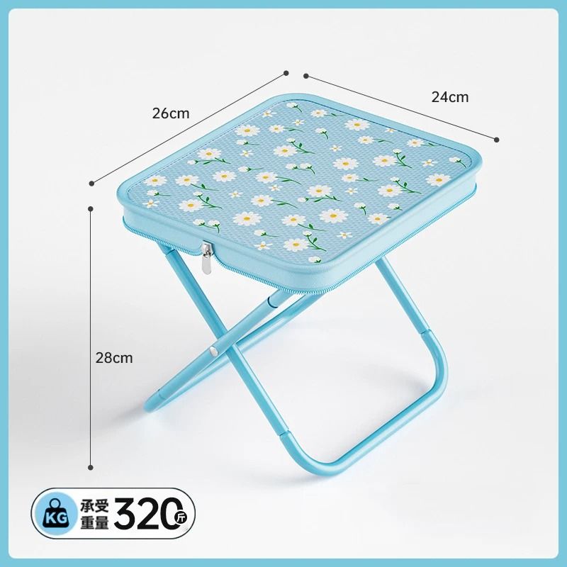 Portable Outdoor Folding Stool For Camping And Fishing 7