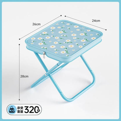 Portable Outdoor Folding Stool For Camping And Fishing 7