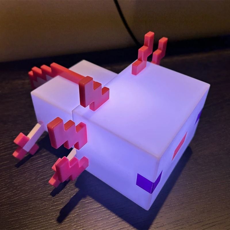 DIY Model Lizard Bedside Night Light With 5 Color Modes 3