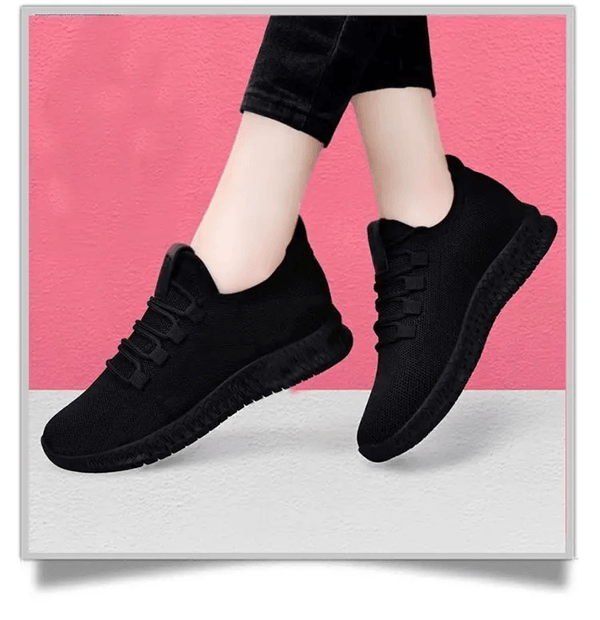 Urban Air Breathable Platform Sneakers For Women Stylish Non Slip Korean Style Casual Running Shoes 1