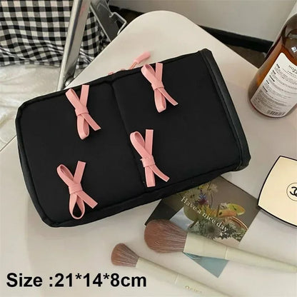 Foldable Stand Up Makeup Brush Organizer Pouch 1