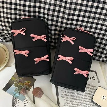 Foldable Stand Up Makeup Brush Organizer Pouch 5