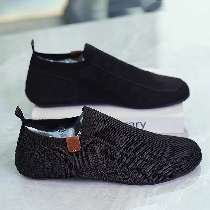 YRZL Lightweight Breathable Loafers For Men Summer Anti Slip Mesh Casual Driving And Walking Shoes 2