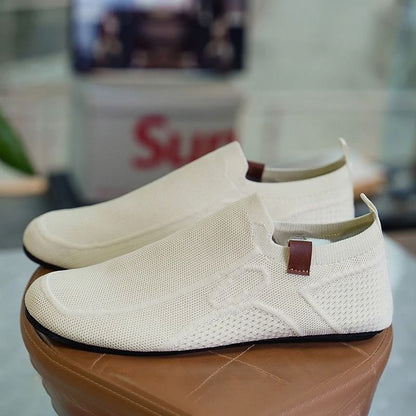 YRZL Lightweight Breathable Loafers For Men Summer Anti Slip Mesh Casual Driving And Walking Shoes 7