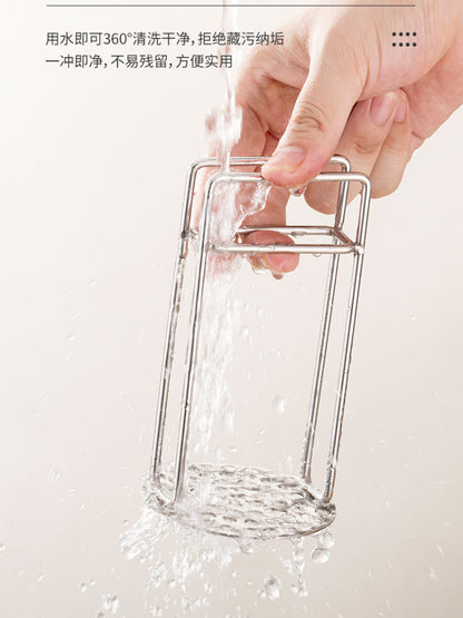 Stainless Steel Potato Masher Pusher Ricer, Puree Fruit Juice Maker, Smooth Mashed Potatoes Crusher for Kitchen Cooking