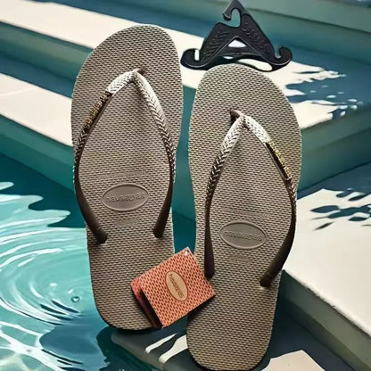 BreezeStep Womens Summer Flip Flops – Lightweight Fashionable Beach & Travel Sandals
