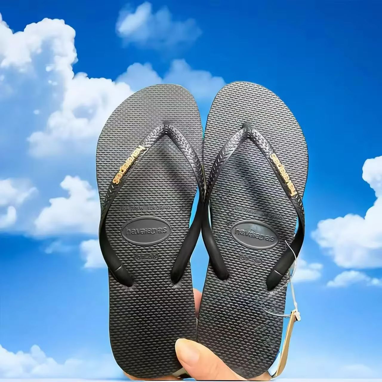 BreezeStep Womens Summer Flip Flops  Lightweight Fashionable Beach  Travel Sandals 12