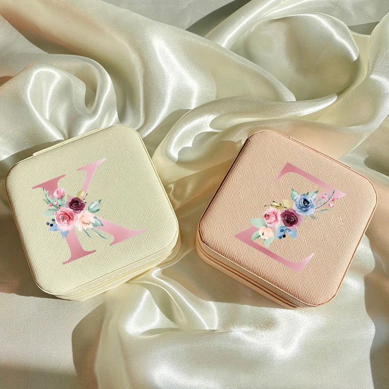 Elegant Jewelry Box for Bridesmaid Proposal Gift, Customised Jewelry Storage Box, Ring Box for Wedding Ceremony