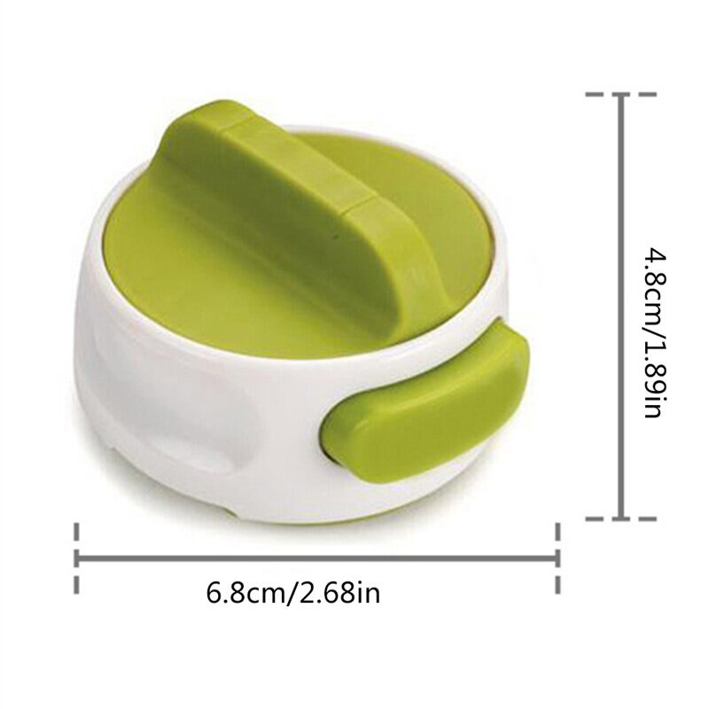 Compact Portable Manual Can Opener, Beer Can-Do Mini Kitchen Gadget Tool, Easy Twist Release Safety Stainless Steel