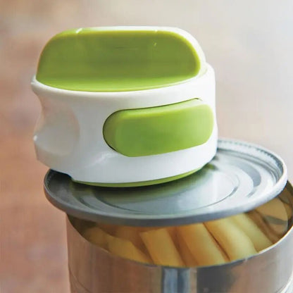 Compact Portable Manual Can Opener, Beer Can-Do Mini Kitchen Gadget Tool, Easy Twist Release Safety Stainless Steel