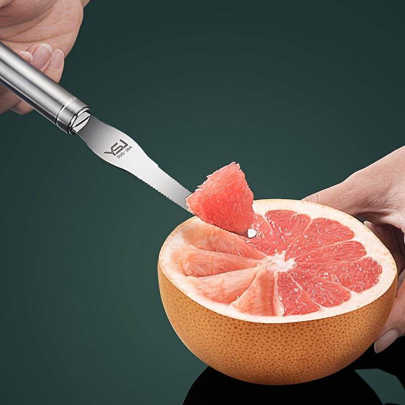 Stainless Steel Citrus Peeler 1pc, Lemon Peeler Easy Open, Vegetable Slicer, Fruit Tools, Kitchen Accessories Gadgets