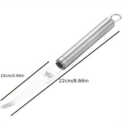 Stainless Steel Citrus Peeler 1pc, Lemon Peeler Easy Open, Vegetable Slicer, Fruit Tools, Kitchen Accessories Gadgets