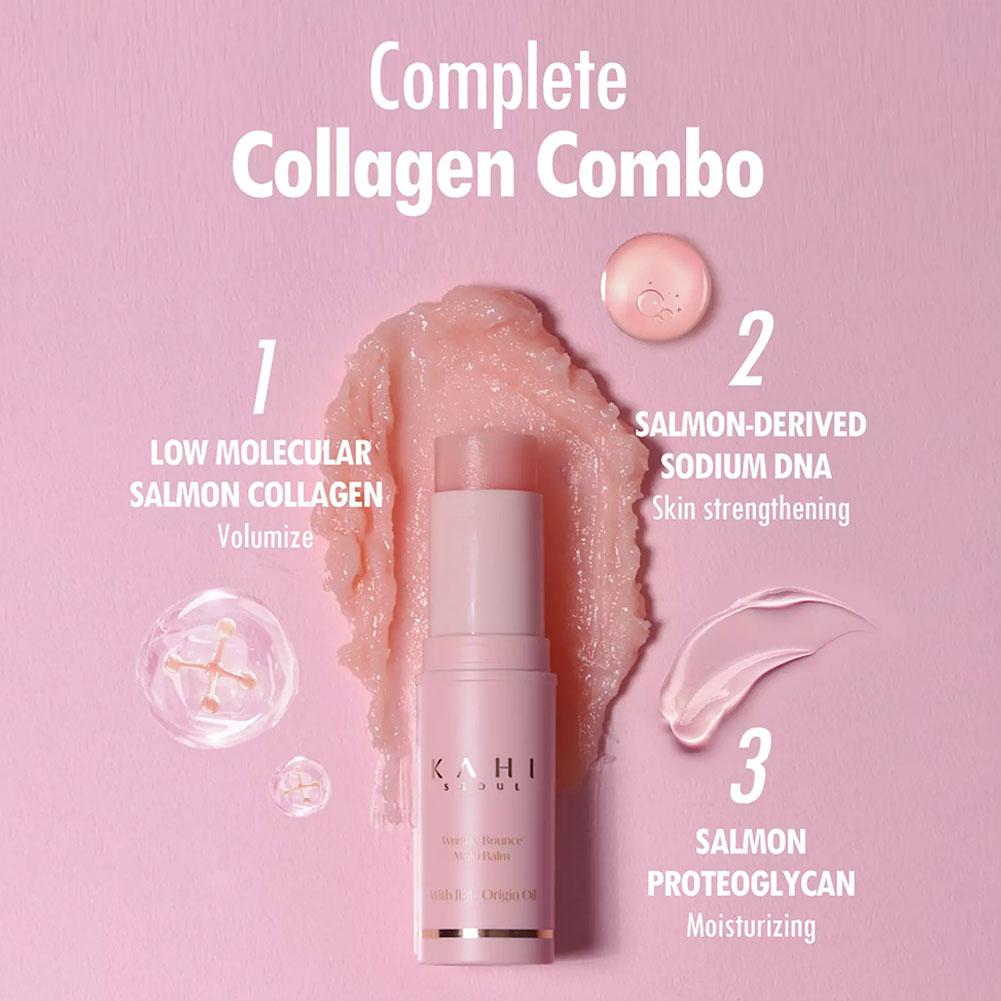 Wrinkle Bounce Moisturizing Multi Balm Hydrating Stick for Face Daily, Lip Eye Neck Cream, Face Moisturizer